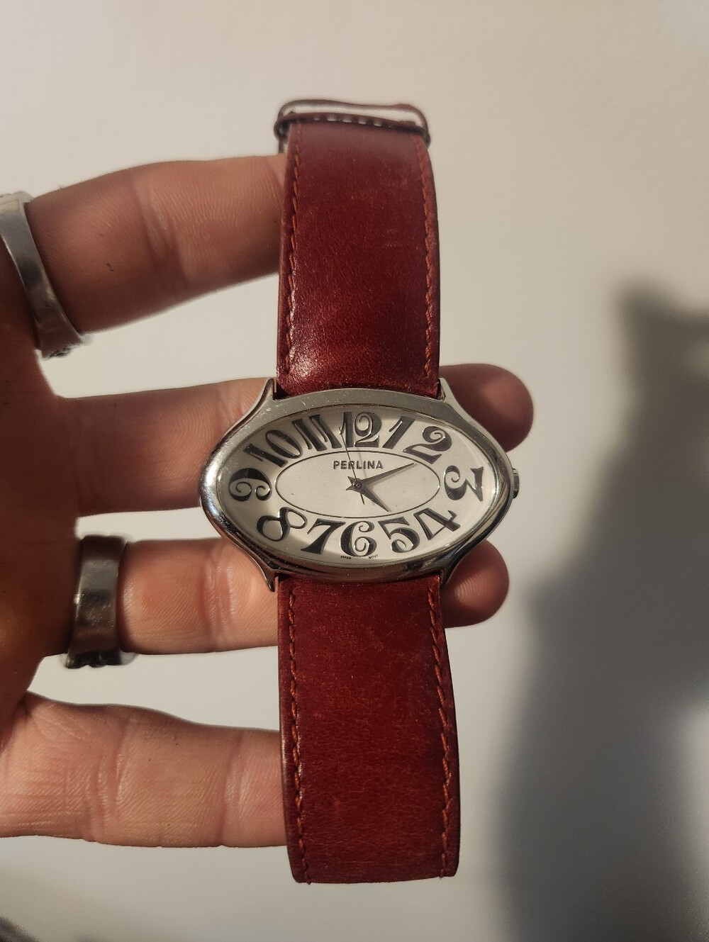 Vintage Perlina Watch, Unique Design